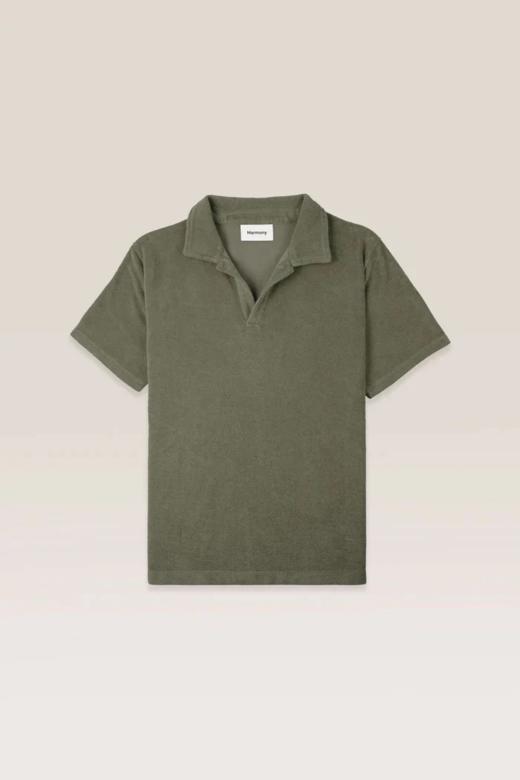 Harmony Paris - Tao Tops - Military Green - 男装 - Polo衫 - 军绿色 商品图0