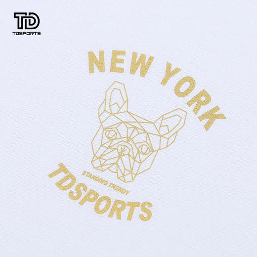 tdsports唐代运动潮logo印花夏季新款短袖 商品图2
