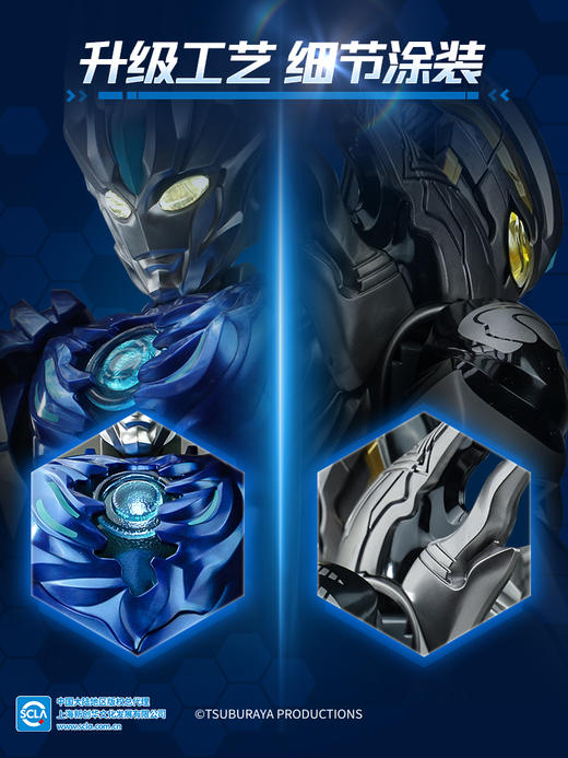 【启蒙】奇妙积木奥特曼泽塔阿尔法装甲拼装人偶玩具男孩生日礼物新款 商品图4