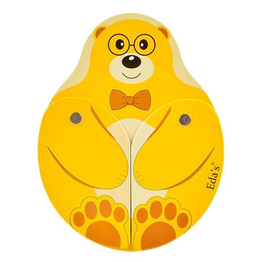 艾达的世界牛奶巧克力黄色小飞熊100g 商品图1