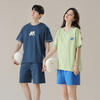"雀说 【抗菌拉架棉】夏季情侣睡衣短袖纯棉休闲可外穿套装 4ZF-3E2800" 商品缩略图3