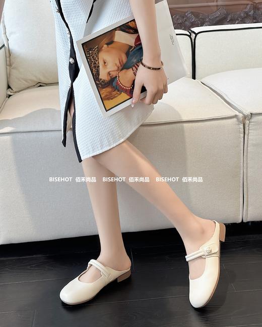 新品圆头休闲百搭舒适半拖798B42512（W） 商品图6