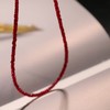 甄珠贝 ​进口彩宝素链 高叶、倪妮同款 祖母绿/红宝石 通透明艳，氧气感满满 18k金扣（注：固定项链的压扣不是18k，如需定制18k，加180元，请私） 商品缩略图7