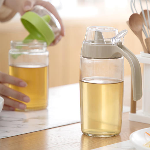 茶花厨易玻璃油壶530ml-L 商品图0