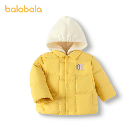 巴拉巴拉童装儿童羽绒服女童婴儿男童宝宝外套新款可爱时尚萌 商品图1