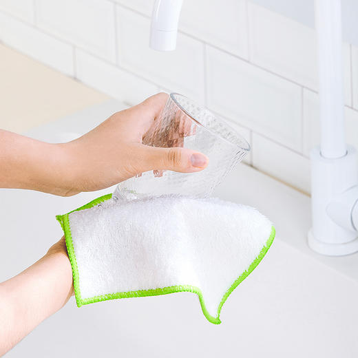 茶花竹纤去油抹布（2片装） 商品图4