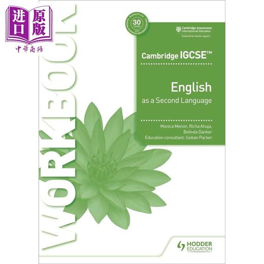 【中商原版】Cambridge IGCSE English as a Second Language Workbook 剑桥IGCSE英语作为第二语言练习册 英文原版进口图书 商品图0