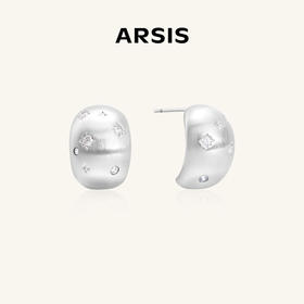 ARSIS｜星夜系列 丝光星云耳钉