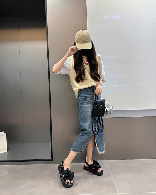 新品厚底百搭休闲凉鞋798B42548（W） 商品图1