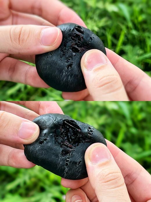 【五黑紫米桑葚饼】软糯不粘牙代餐好帮手浓黑醇香好吃不腻  350g*盒 商品图9