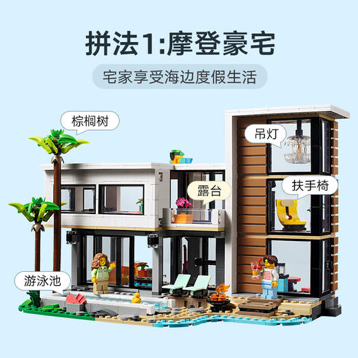 乐高LEGO 摩登豪宅LEGC31153 商品图3