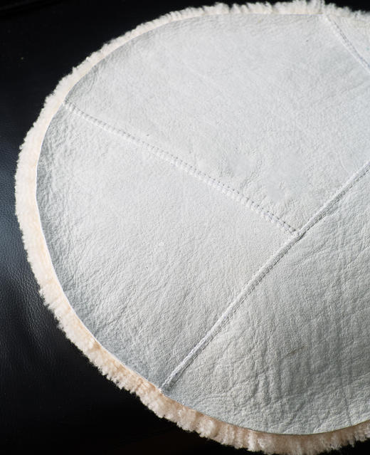 伽罗 JALO 加厚澳大利亚羔羊皮圆坐垫 商品图3