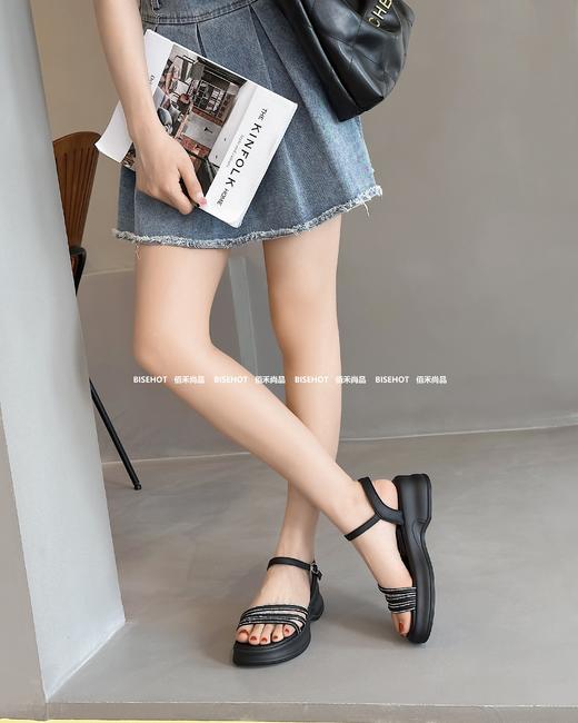 新品厚底百搭休闲凉鞋671B42582（W） 商品图5