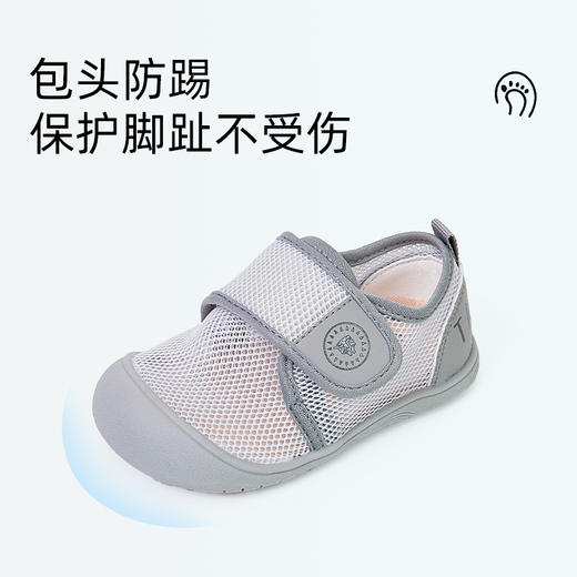 泰兰尼斯夏季婴童段简约舒适网布学步鞋T01T4A5264 商品图3