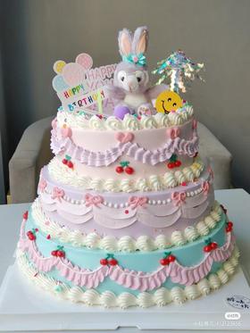 【星黛露三层创意蛋糕】