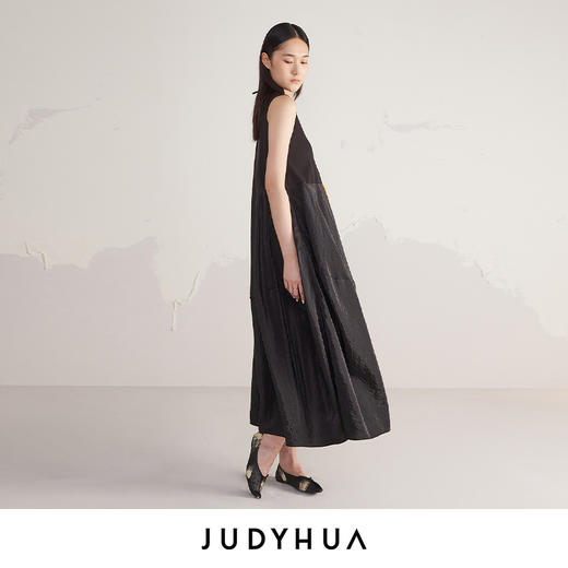 JUDYHUA 立体几何无袖连衣裙 商品图1