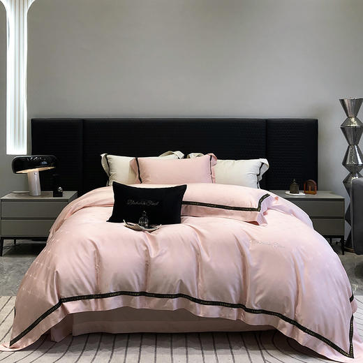 顶柔 天丝棉提花四件套 精致与奢华 天然贴肤、亲肤、爽滑感 商品图4