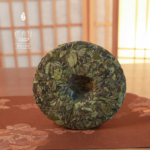 淼森花境｜春寿眉饼茶 2023年福鼎管阳一级紧压白茶 300g“万物春生”清水严选 商品图5