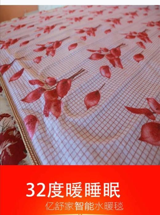 亿舒家水暖毯水暖家居床垫免洗恒温毯暖气安全舒适全套针丝棉毯 商品图2