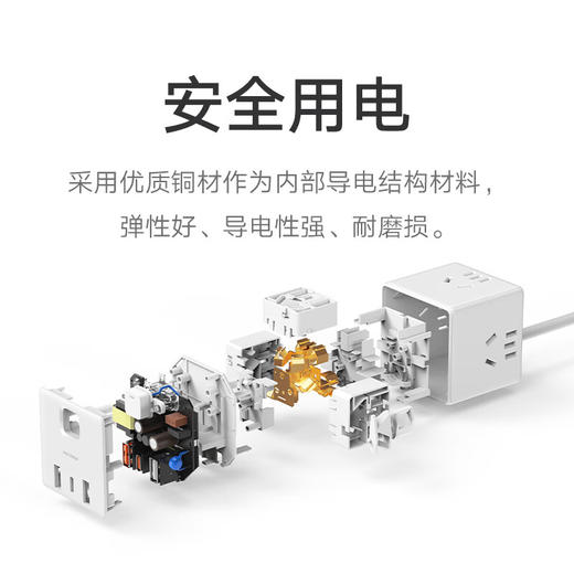 小米魔方转换器Pro 33W有线快充版（2A1C） 商品图4
