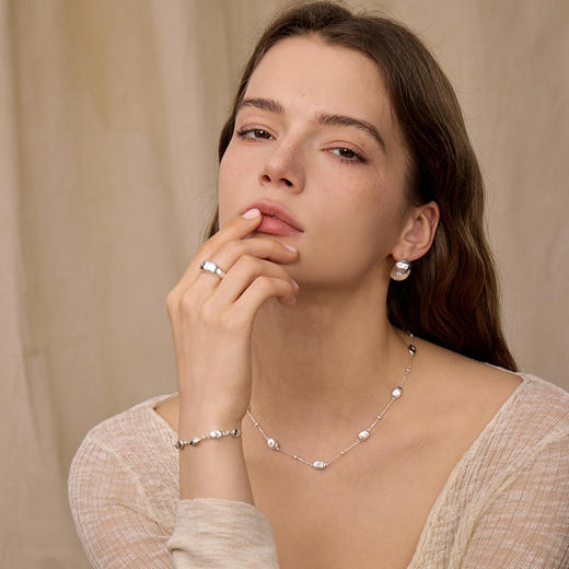 ARSIS｜星夜系列 丝光星云耳钉 商品图5