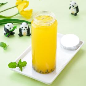 鲜制青桔百香果果味饮料400ml/瓶