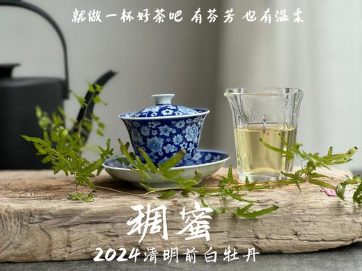 【2024春茶来了】2024清明前白牡丹滋味稠蜜、汤水柔润、花香清丽，在喉间，开出了一朵朵炫烂的春日之花 商品图12