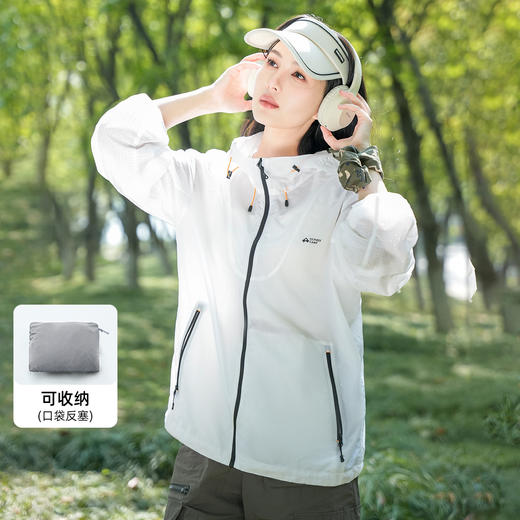 UPF50+户外防晒衣24年夏运动透气防紫外线防晒服皮肤衣 商品图2