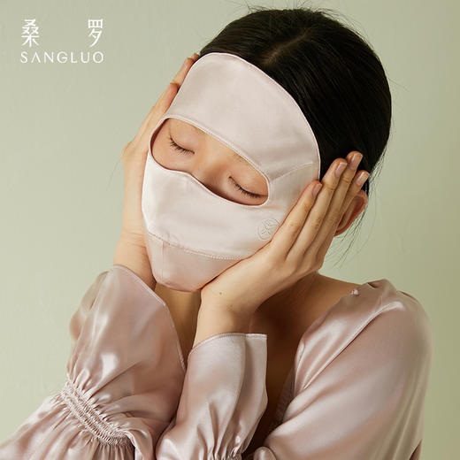 桑罗防晒面罩亲肤透气全脸防紫外线口罩女夏季薄款遮阳神器 商品图4