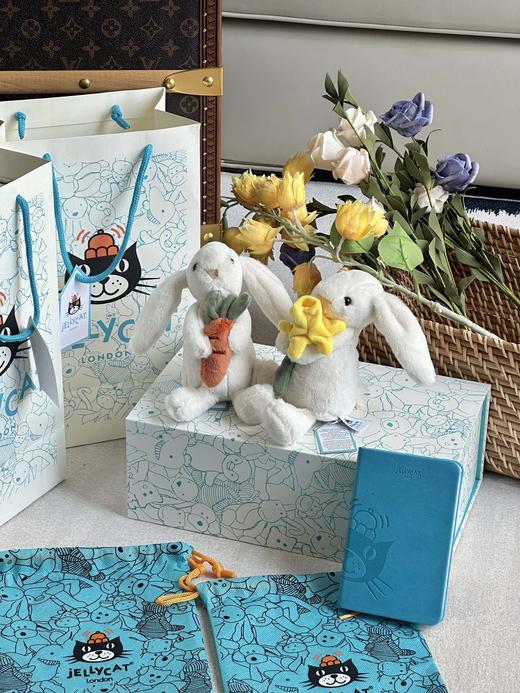 jellycat新品怀抱胡萝卜和怀抱水仙花邦尼兔六一礼盒 商品图6
