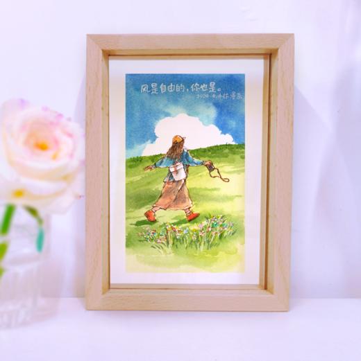 小林漫画周边   透明摆台 7寸装饰画  支持定制  1-3天发货 商品图1