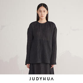 流沙系列系绳长袖上衣