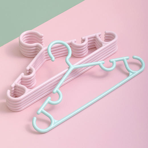 茶花CH-B儿童衣架（5支装）（随机色） 商品图1