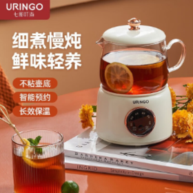 七彩叮当YS02(D)分体式养生杯(炖盅)米白