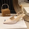 新品细跟国风百搭时装细跟单鞋909B42549（W） 商品缩略图2