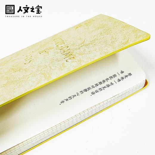 【人文之宝】外国文学作家手稿系列A6笔记本（雨果-黄色） 商品图2