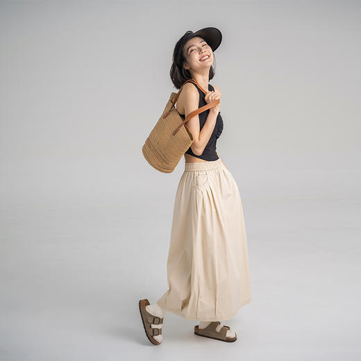 【裸感】带一体杯胸垫背心 胸口复古网纱蝴蝶褶皱拼接 运动休闲显瘦上衣 商品图2