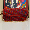 深山集市·红色数纱绣小包 商品缩略图0