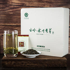 云岭茶业永川秀芽绿茶2024新茶高端(特川)茶叶礼盒装明前送人送礼 高端礼盒150g