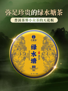 【绿水塘】2024年头春头采普洱茶生茶 小众茶里面的天花板 357克/饼 拍5发6