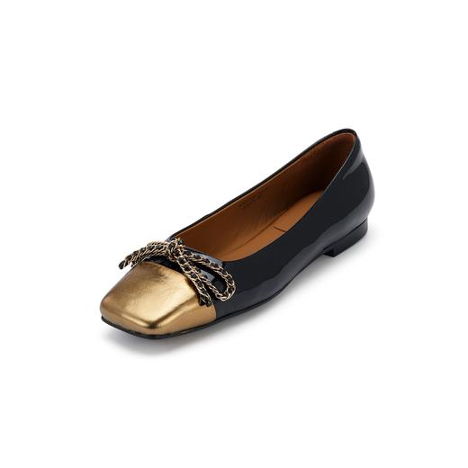 westory2024年春季新款低平跟蝴蝶结金属头优雅气质女鞋S24AE56781 商品图0