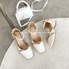 新品女士牛皮舒适粗跟时装中空鞋829B42523（W） 商品缩略图5