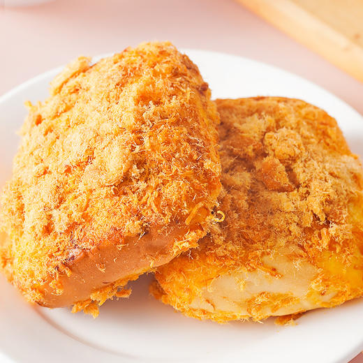 【咸甜CP！法式咸肉松面包】超有料，一口吐司，满嘴肉松！办公室的午后小点心，轻松解馋活力状态，懒人即食休闲奶油夹心手撕面包 商品图1