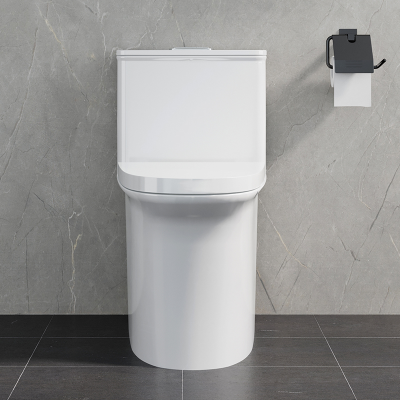 帝王洁具抽水马桶虹吸式小户型家用卫生间卫浴陶瓷静音节水坐便器TT009