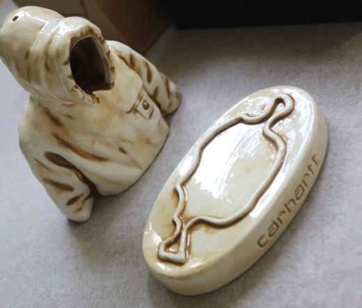 很有尿性的居家美学 哈！出口订单 Carhartt WIP 陶瓷的 摆件 香炉 商品图0