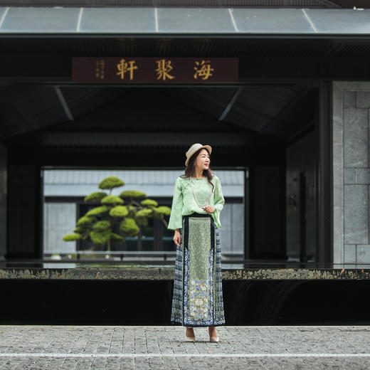 【林栖设计小店】【马面裙好搭档】罗系列 | 复古真丝衬衣宽松显瘦桑蚕丝长袖上衣1911069 商品图5