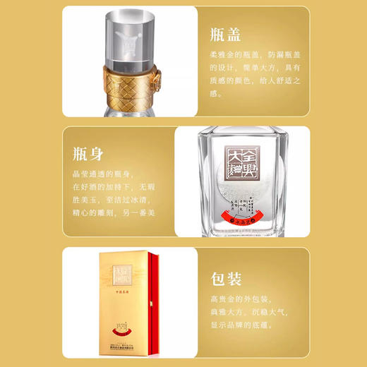 【浓香型】全兴大曲水晶装酒500ml 52度 商品图4