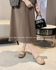 新品羊皮软底软面平底舒适休闲拖鞋947B42525（W） 商品缩略图5
