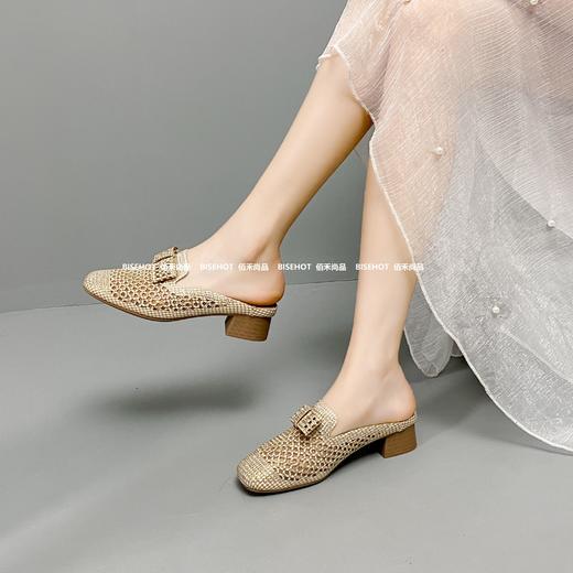 新品女士牛津软底闪钻女拖鞋968B42577（W） 商品图8