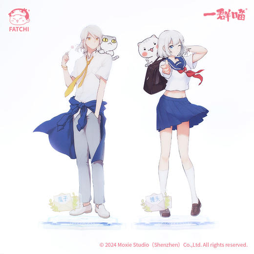 一群喵冬日信笺系列立牌 商品图2